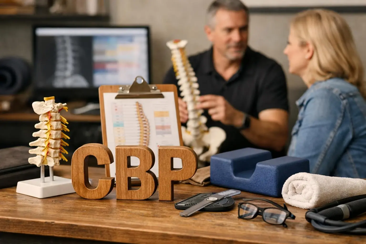 CBP in Chiropractor: CBP is Chiropractic BioPhysics, a research-based chiropractic technique that combines spinal adjustme...