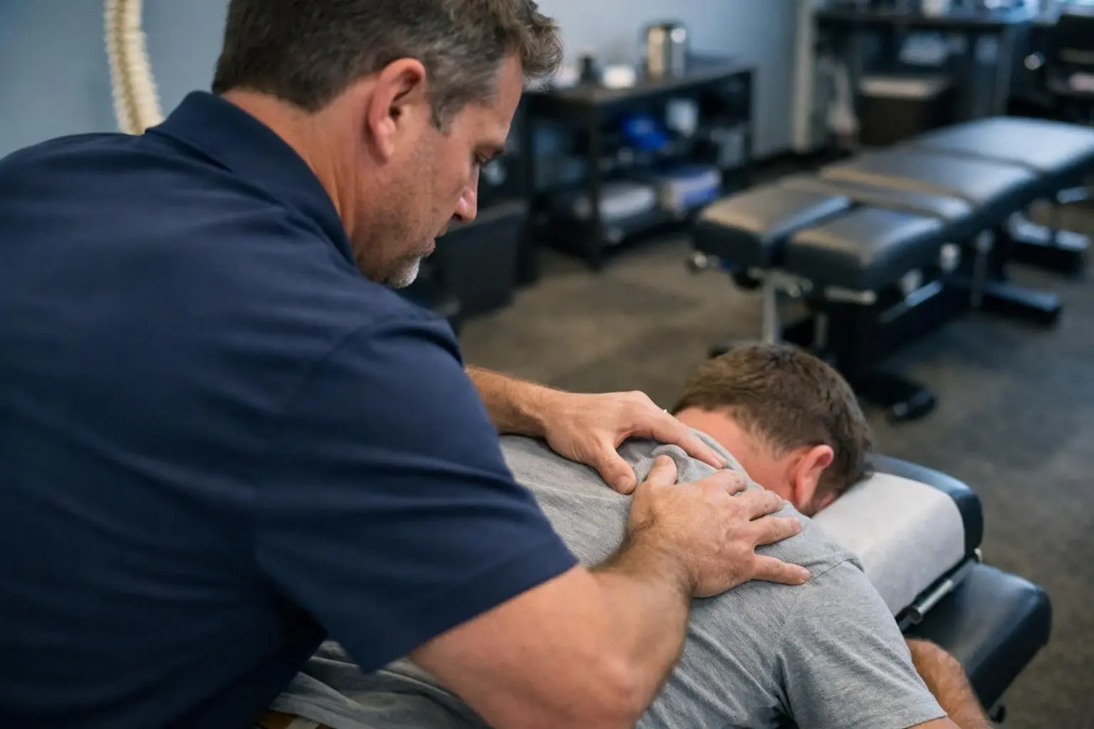 How Chiropractic Adjustment applies to Chiropractor services in Hendersonville, United States—practical illustration