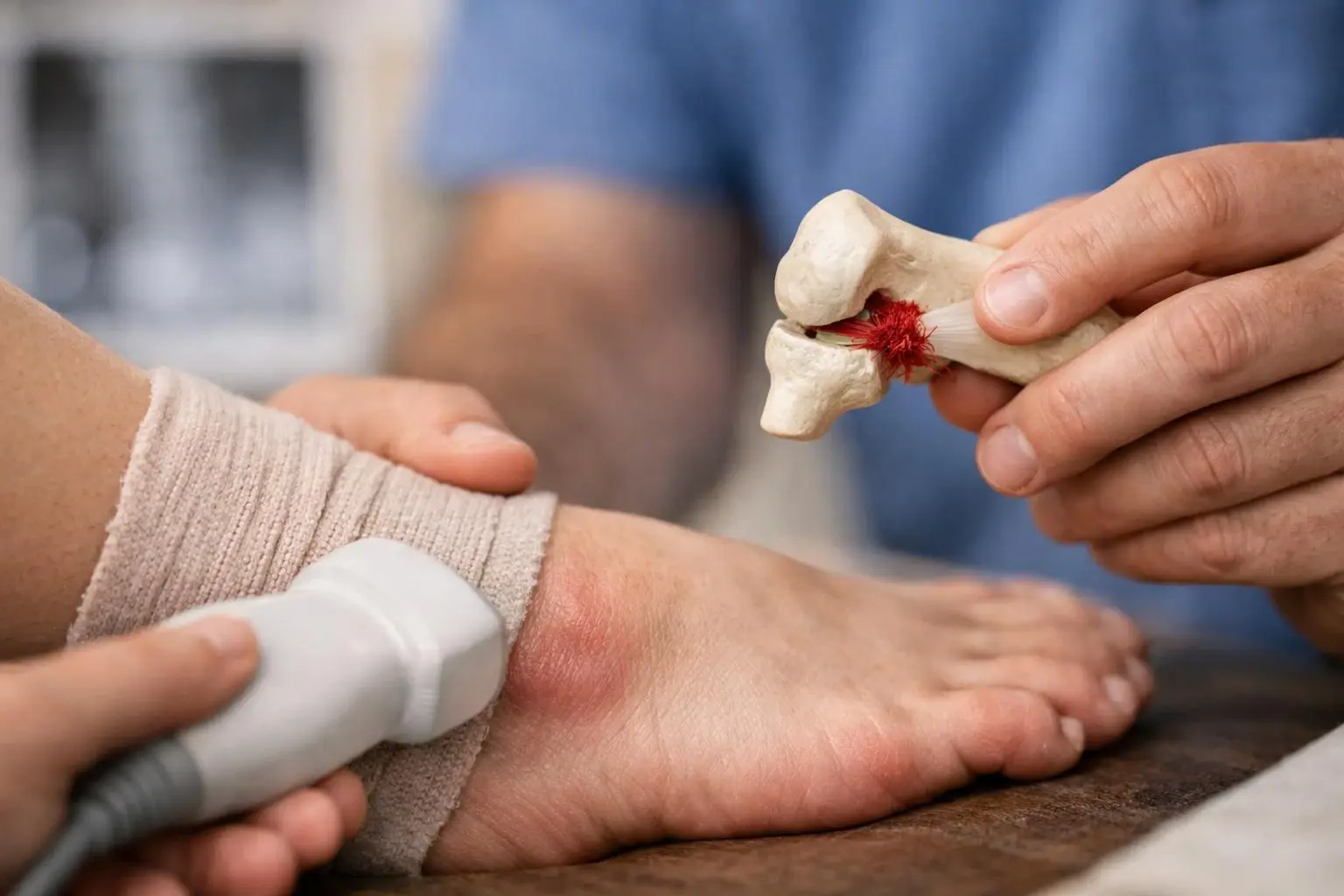 Ligament Sprain in Chiropractor: Ligament Sprain is an injury to a ligament—the tough, fibrous tissue that—visual guide