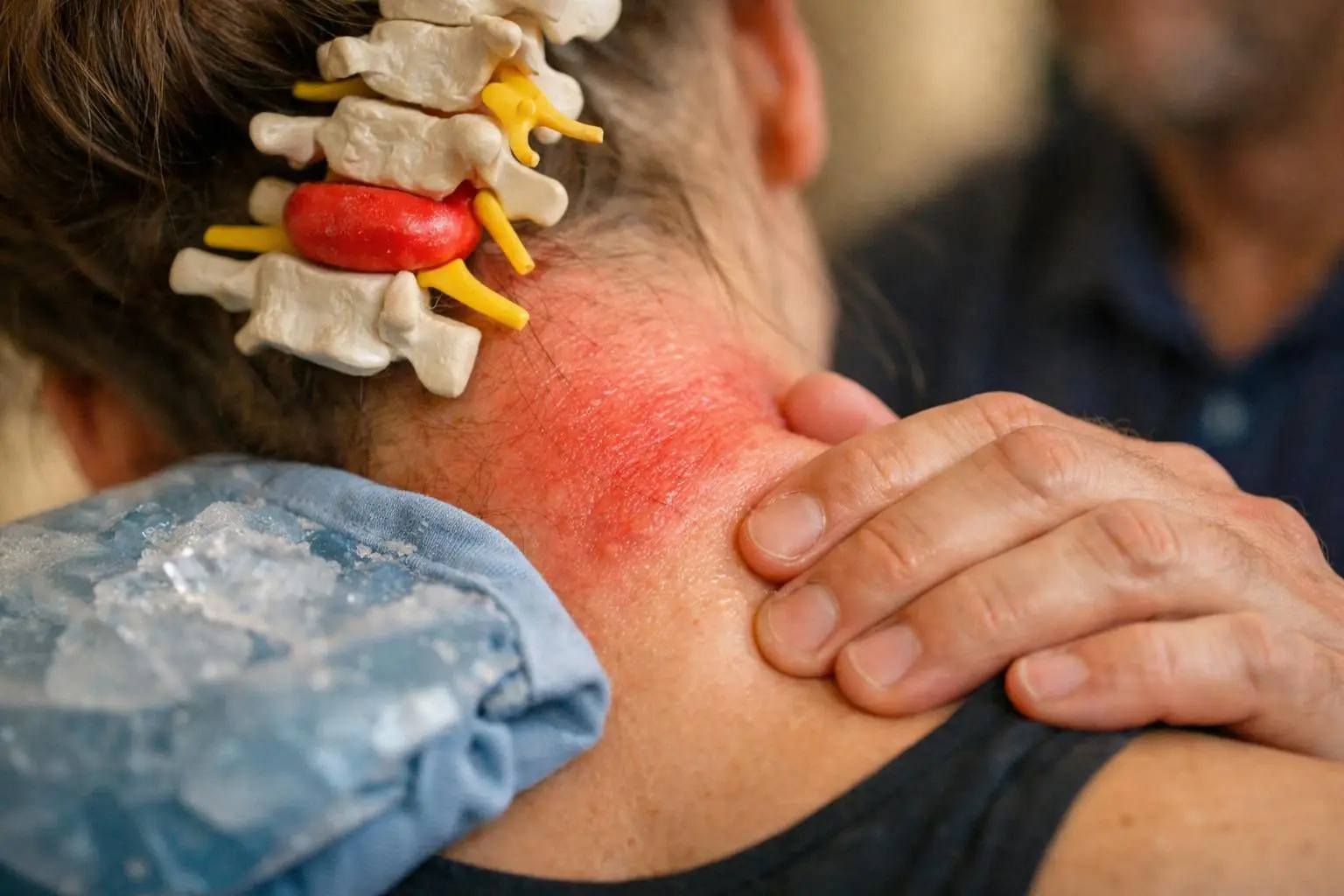 Neck Strain in Chiropractor: Neck Strain is an injury to the muscles or tendons in the—visual guide