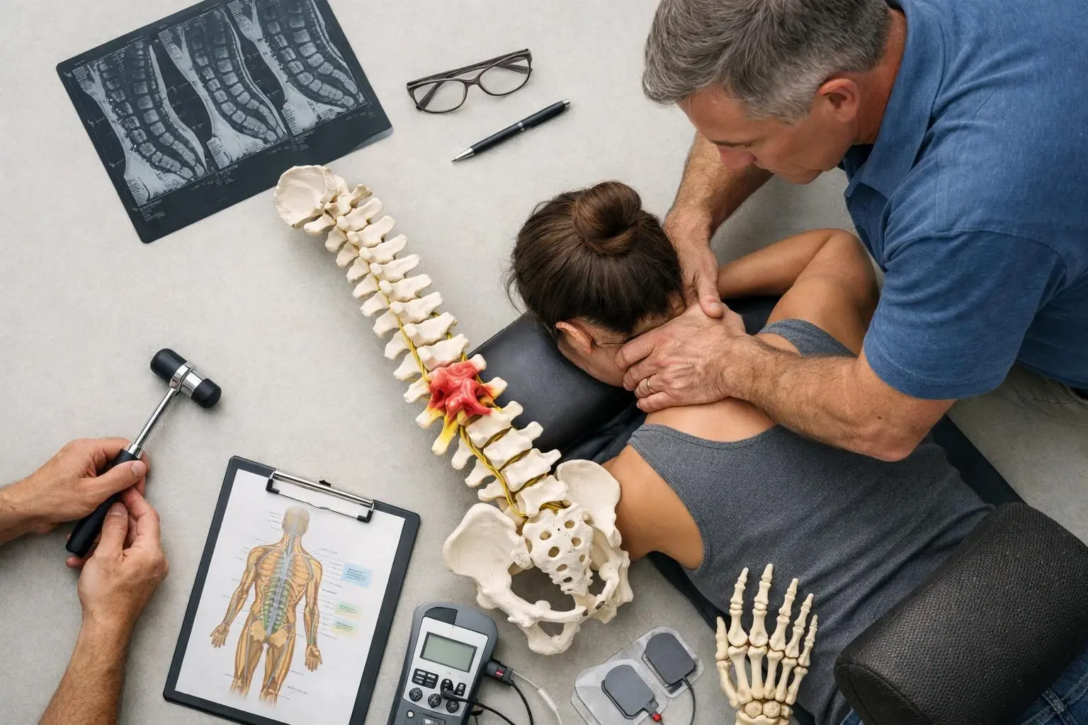 Nerve Compression in Chiropractor: Nerve Compression is a condition where a nerve is squeezed or pressed—visual guide