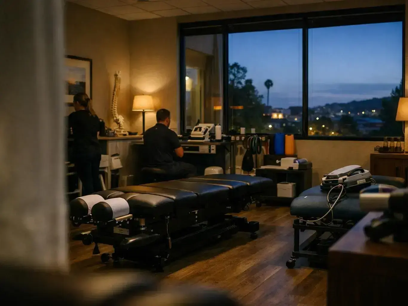 Contact Chiropractor — in action